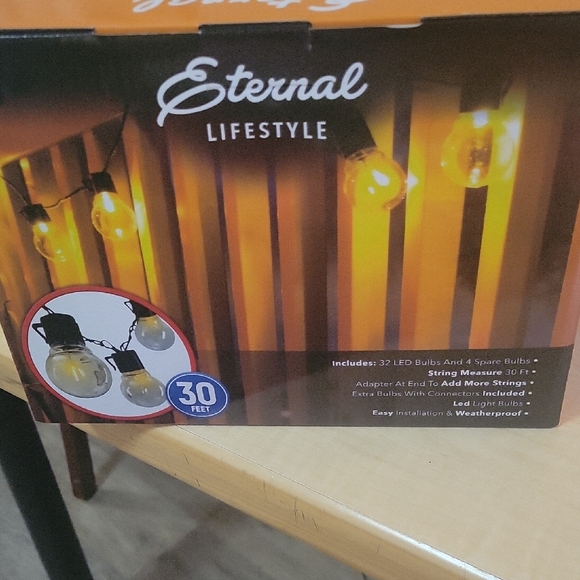 Warm LED String Lights - Picture 4 of 7